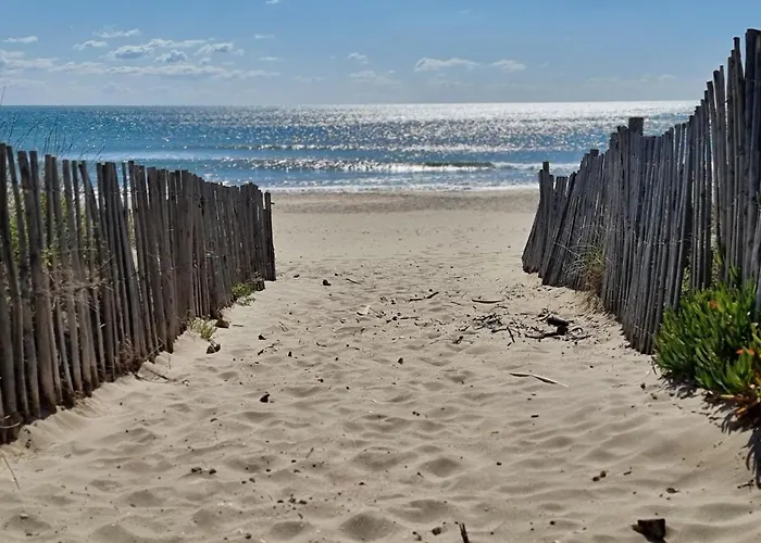 Apartment 2cap D'agde Naturiste Grand T2 De Standing Avec Garage Prive *